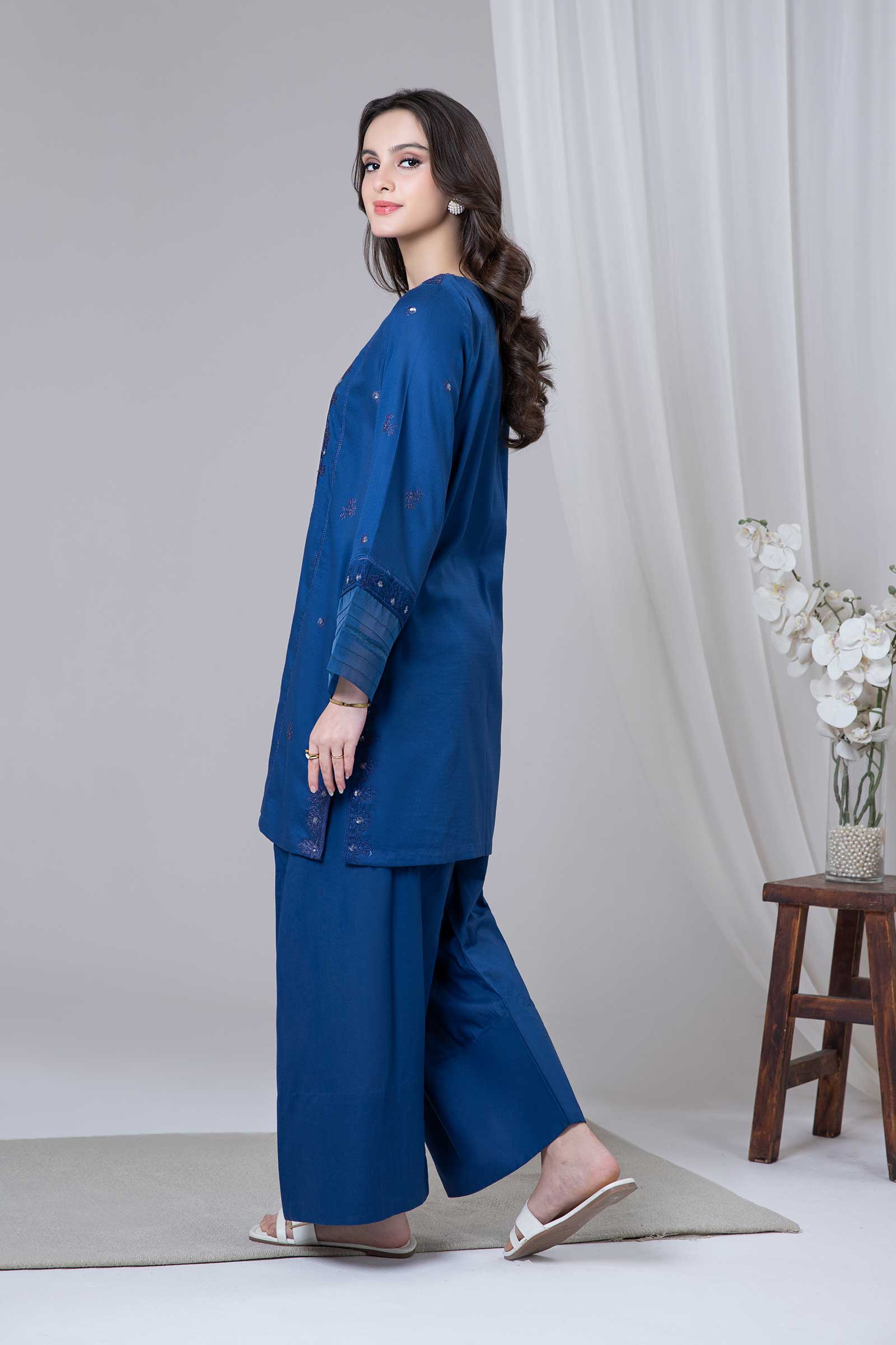 2 Piece Dyed Dobby Suit - Image 6