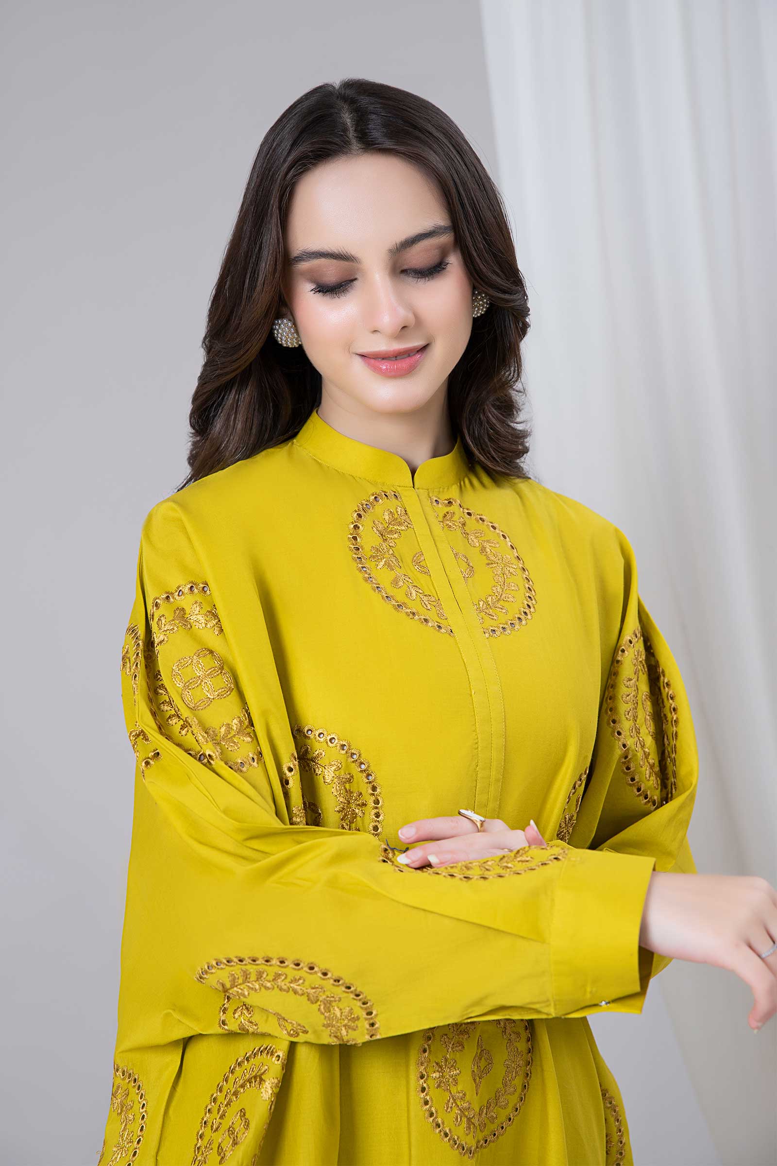 Embroidered Lawn Tunic - Image 3