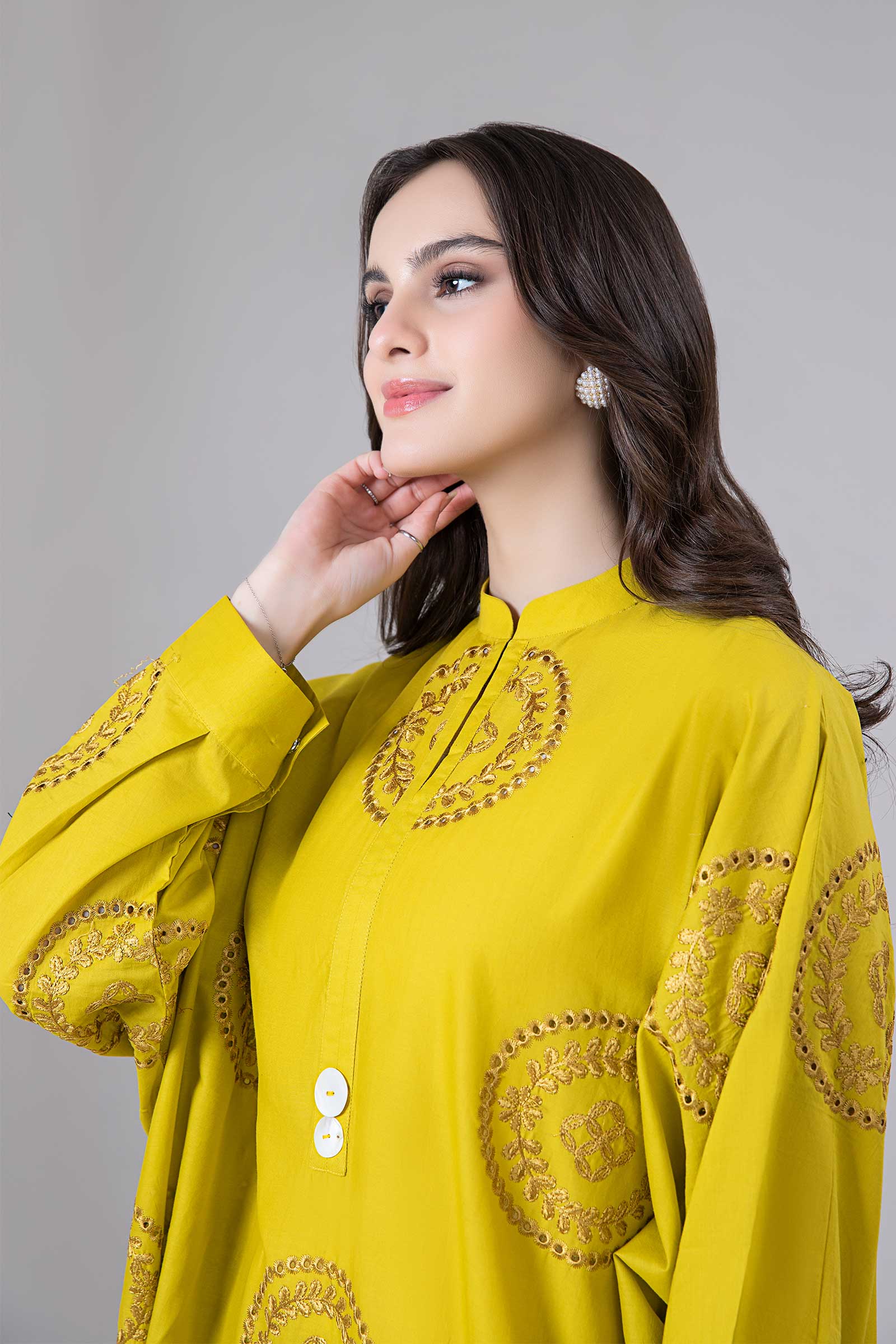 Embroidered Lawn Tunic - Image 4