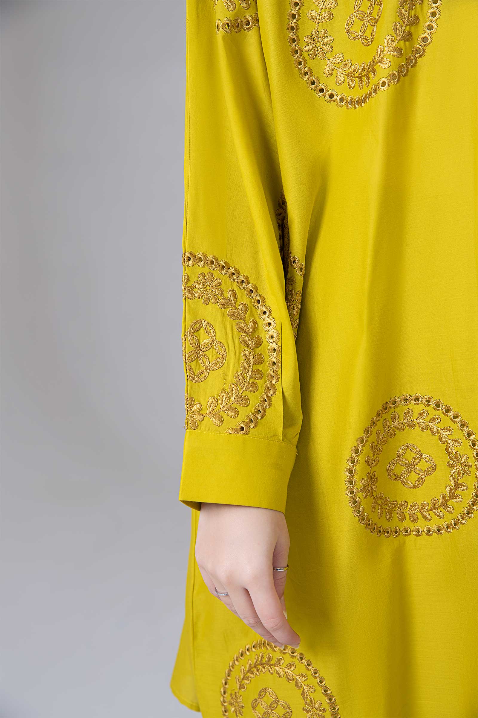 Embroidered Lawn Tunic - Image 5