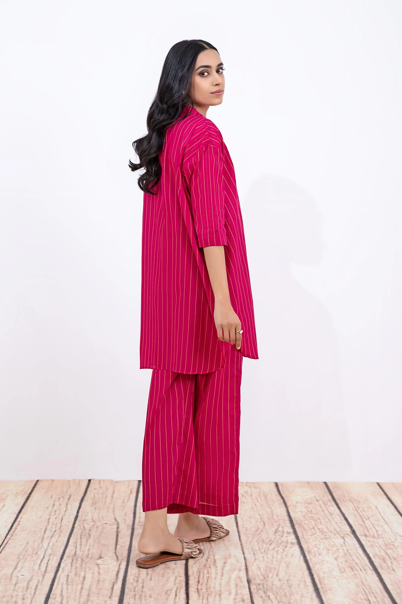 Dyed Arabic Lawn Co-Ord Set - Image 10
