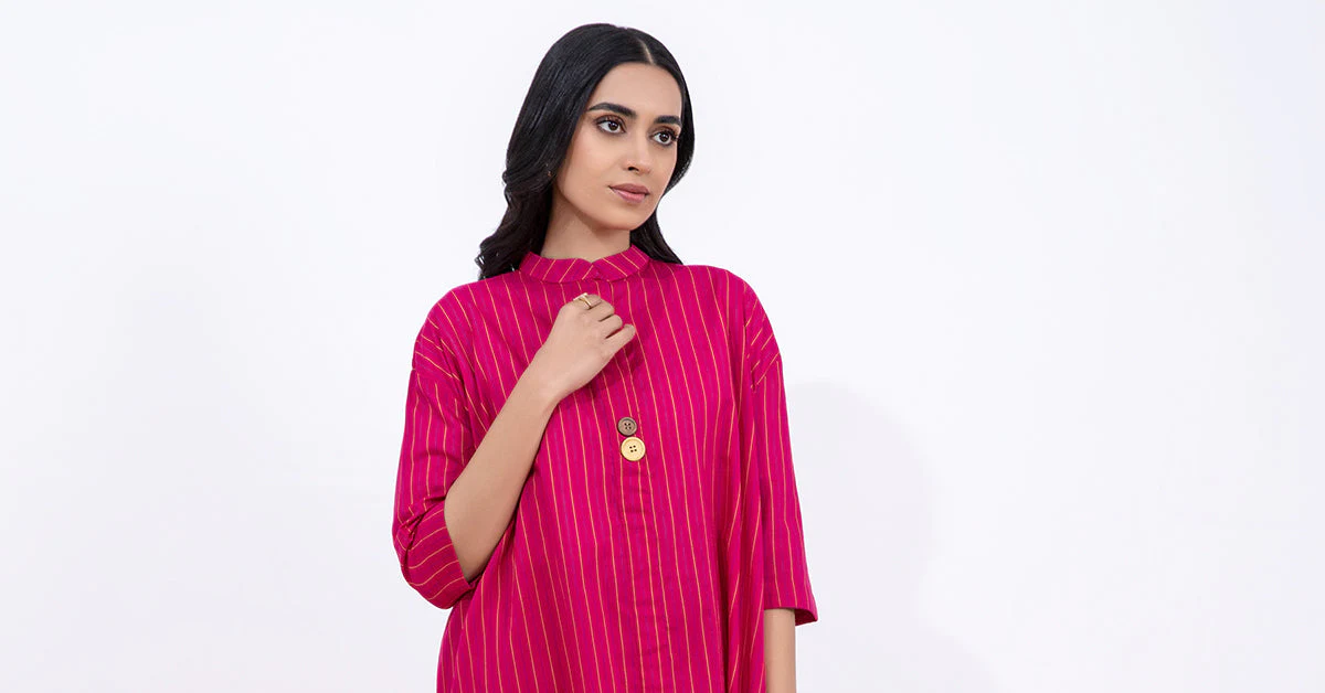 Dyed Arabic Lawn Co-Ord Set - Image 11