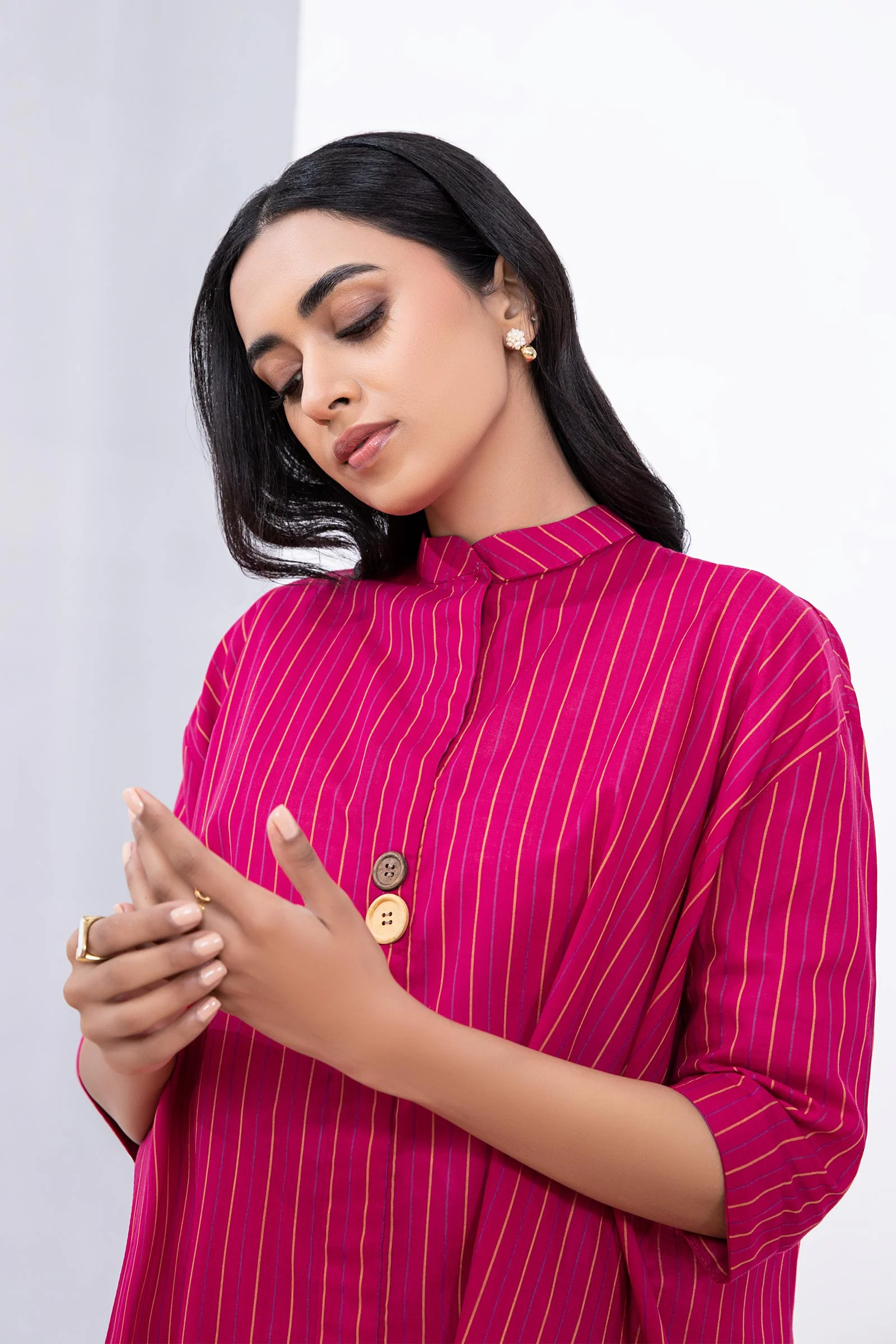 Dyed Arabic Lawn Co-Ord Set - Image 6