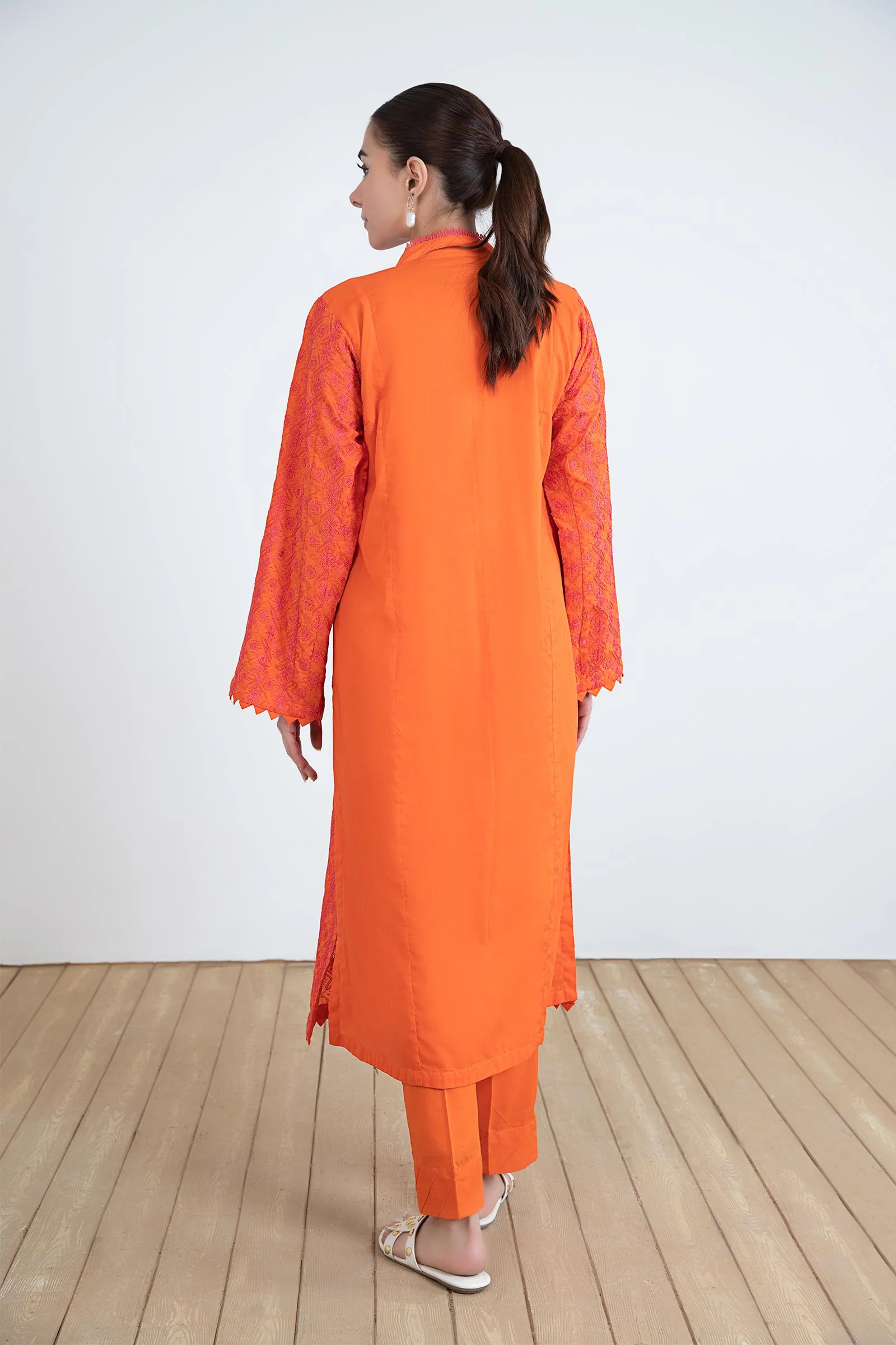 Embroidered Lawn Shirt - Image 5