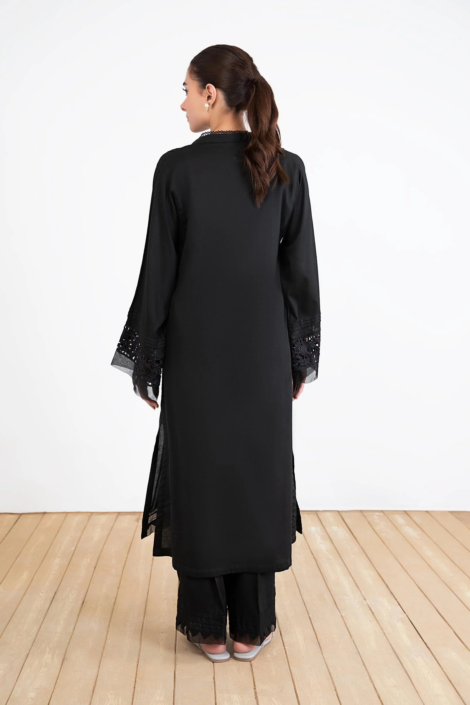 2 Piece Embroidered Dobby Lawn Suit - Image 6