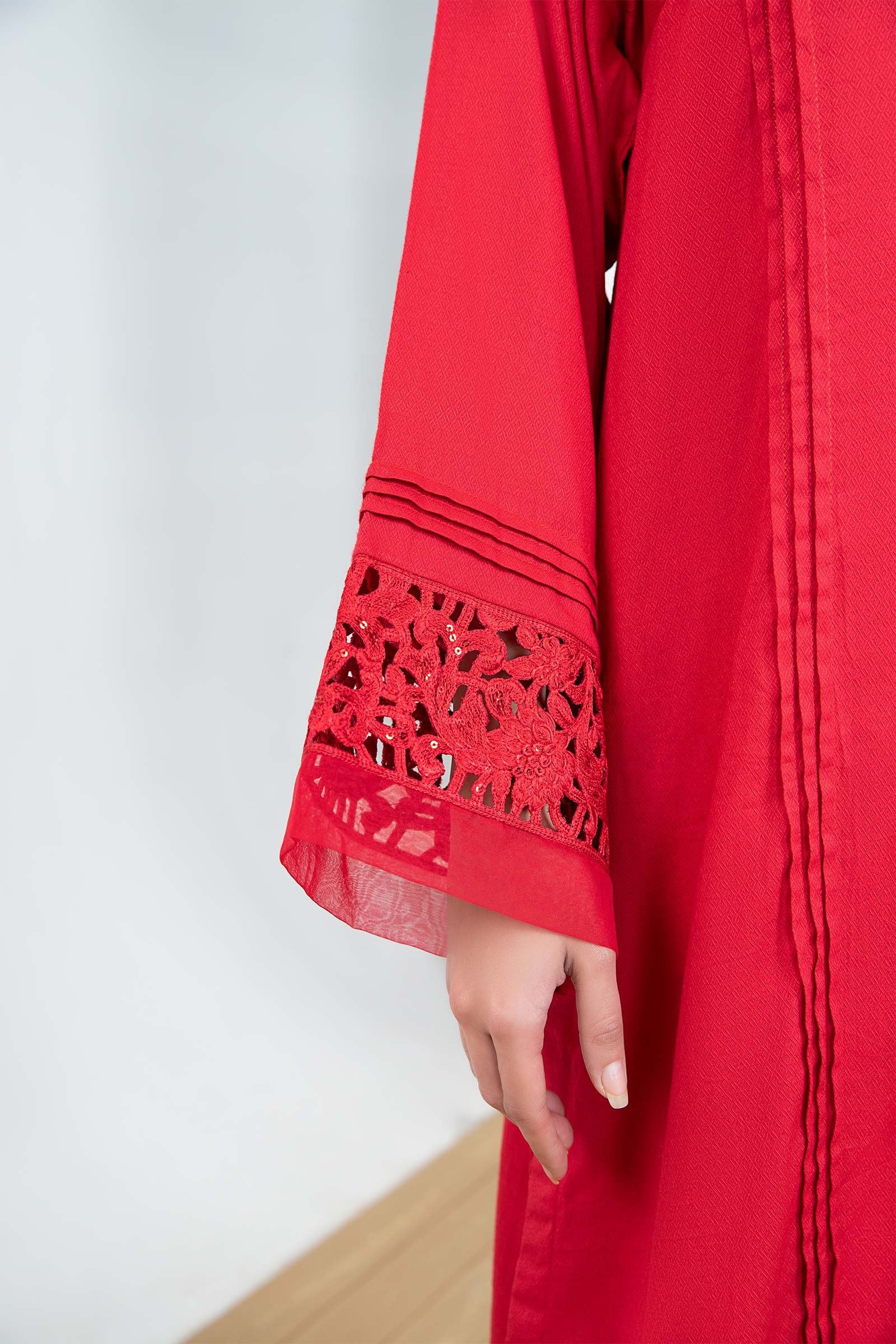 2 Piece Embroidered Dobby Lawn Suit - Image 4