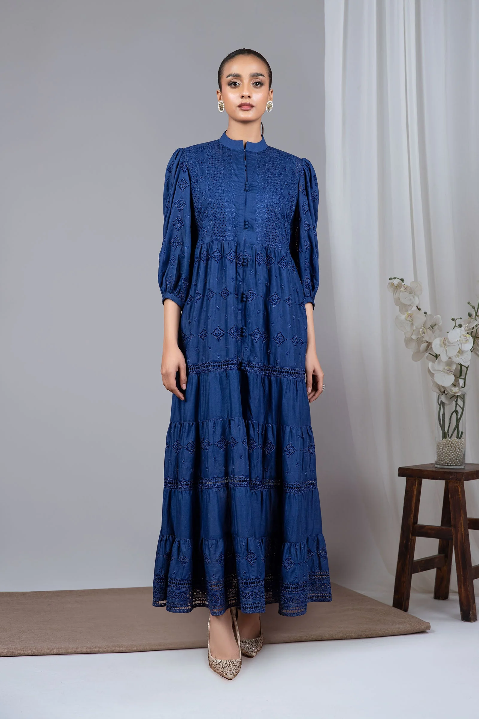 Embroidered Lawn Dress - Image 2