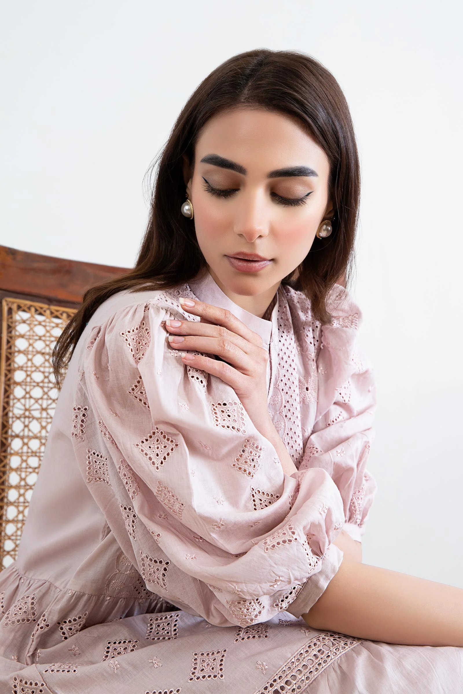 Embroidered Lawn Dress - Image 3