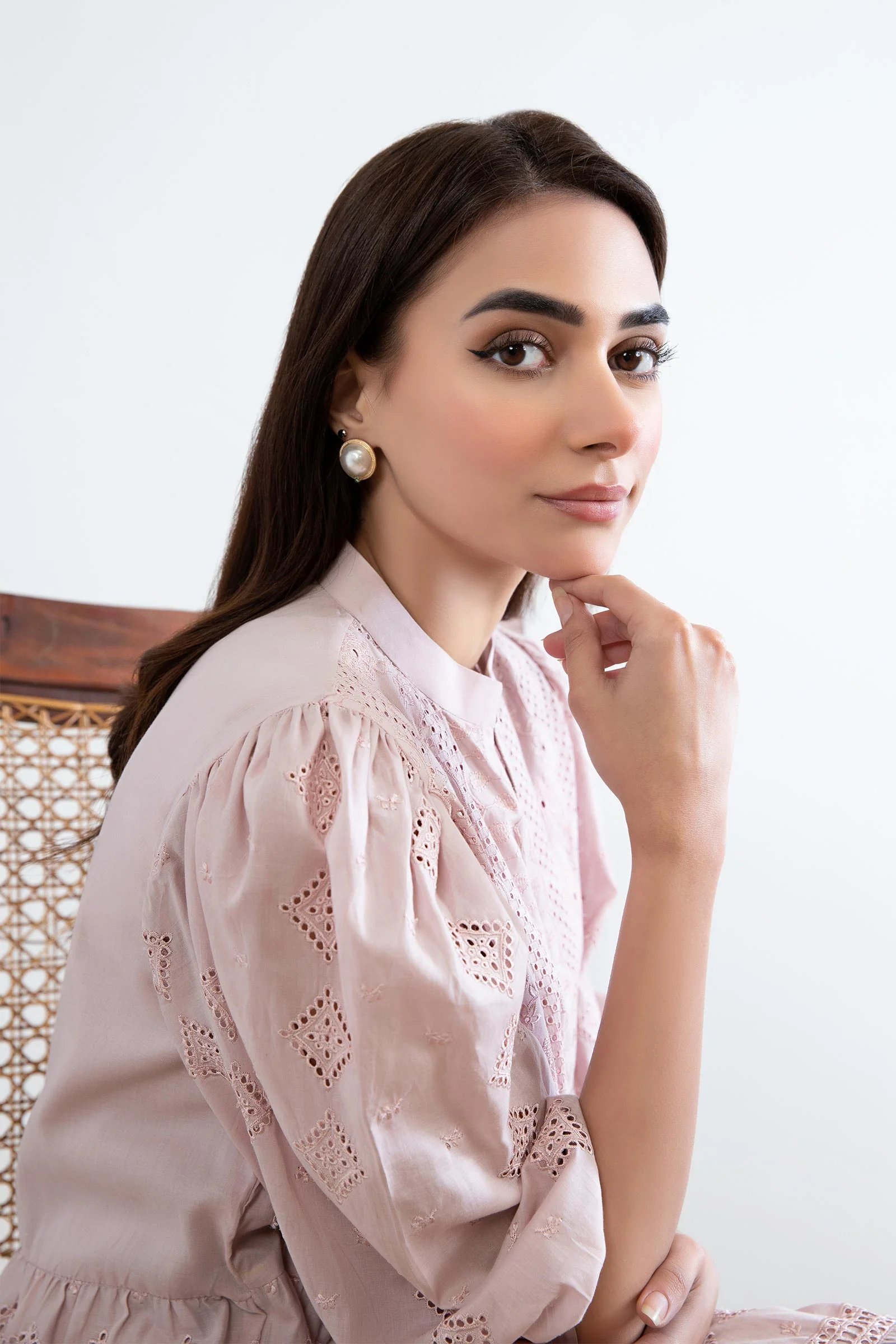 Embroidered Lawn Dress - Image 4