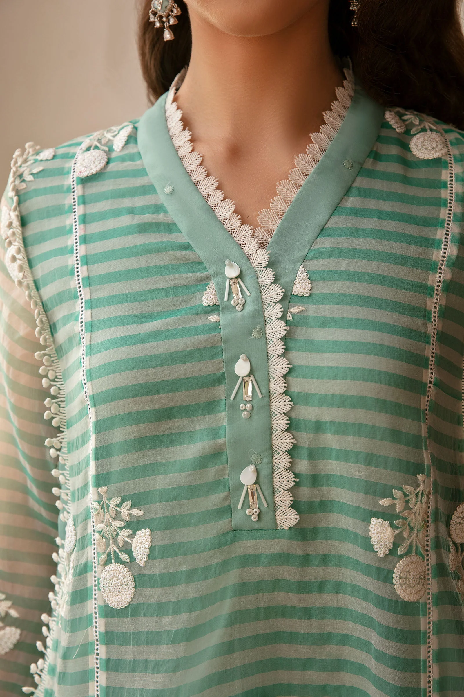 Shirt Sea Green MB-F23-206 - Image 2