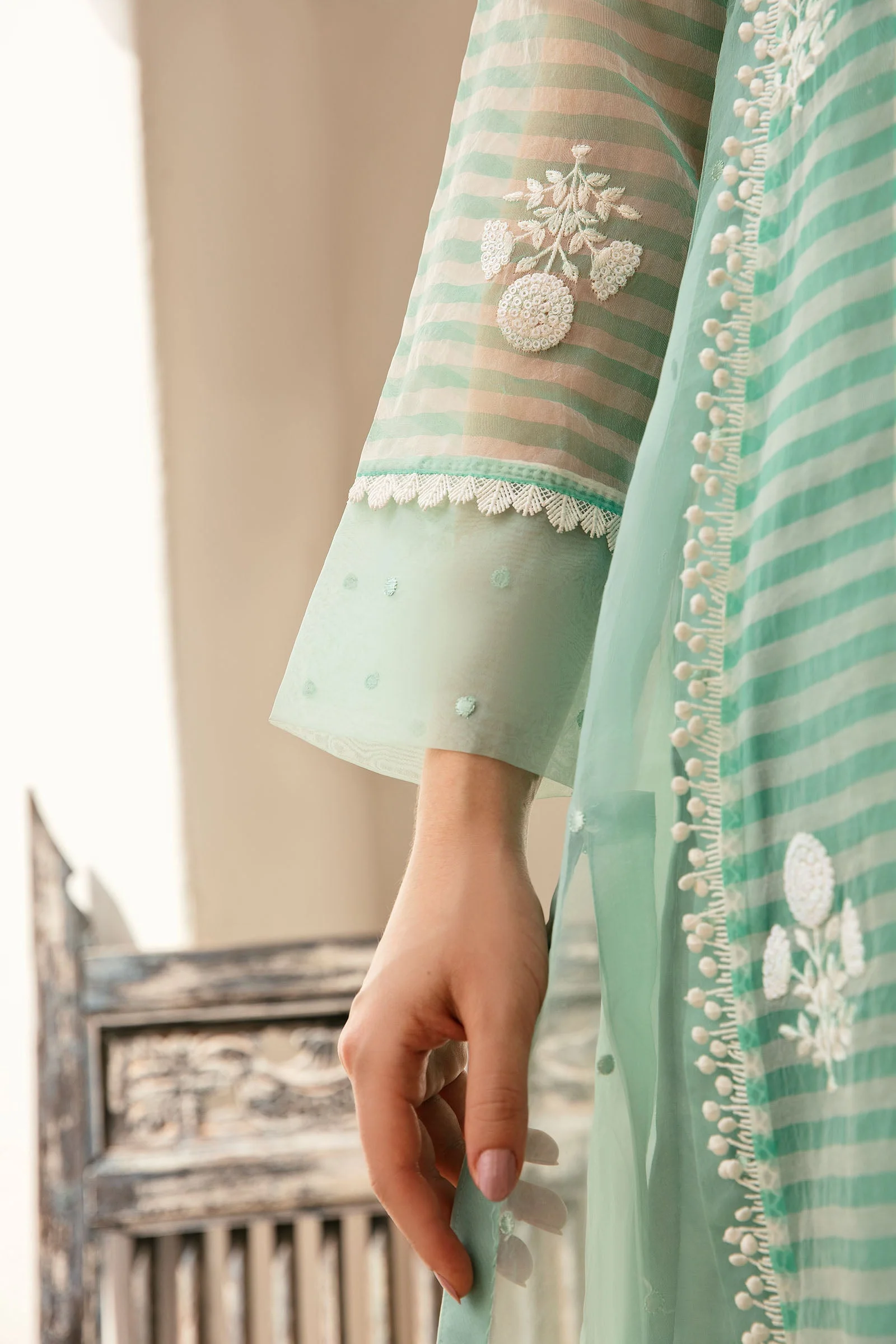 Shirt Sea Green MB-F23-206 - Image 3