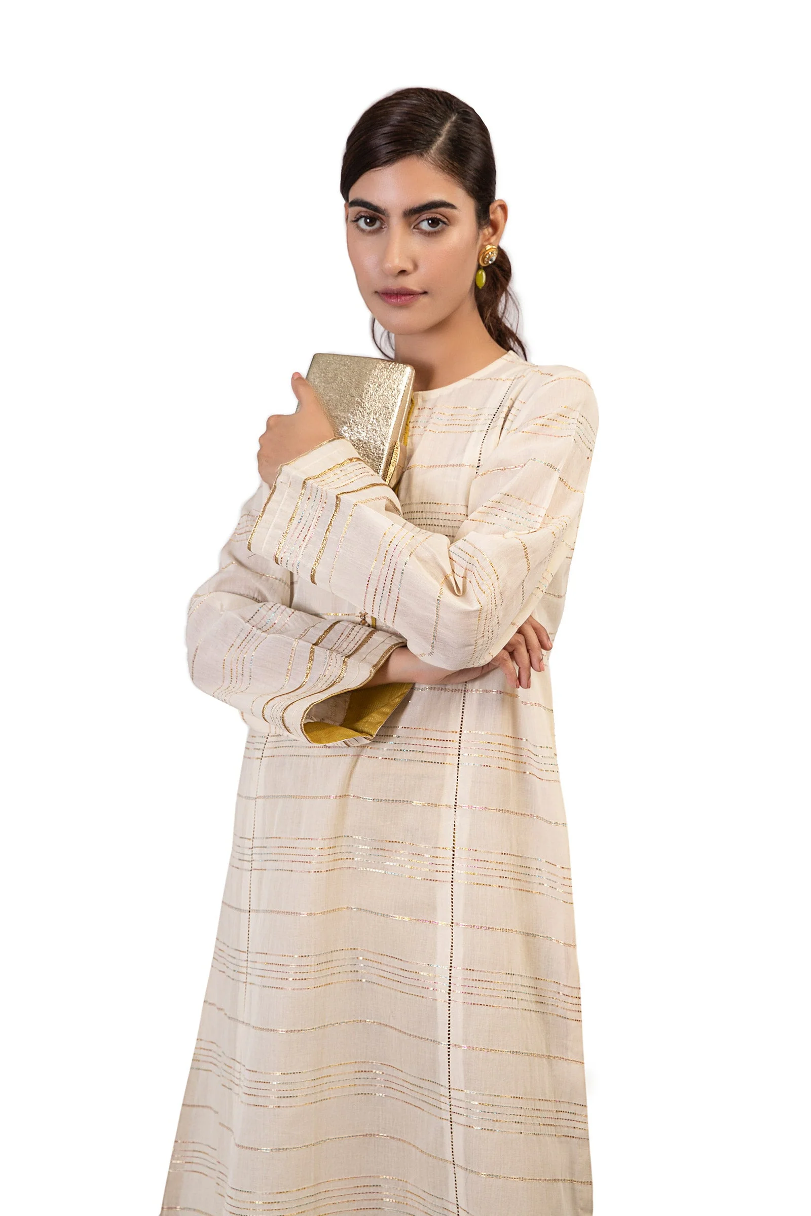 2 Pc Dyed Jacquard Suit | MB-F23-208 - Image 2