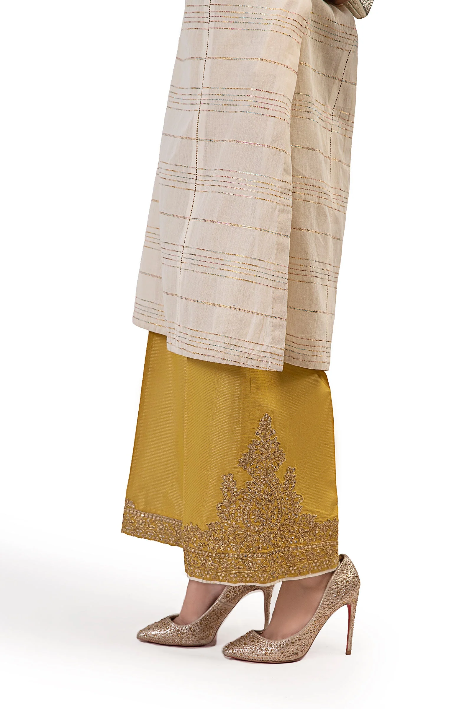 2 Pc Dyed Jacquard Suit | MB-F23-208 - Image 4