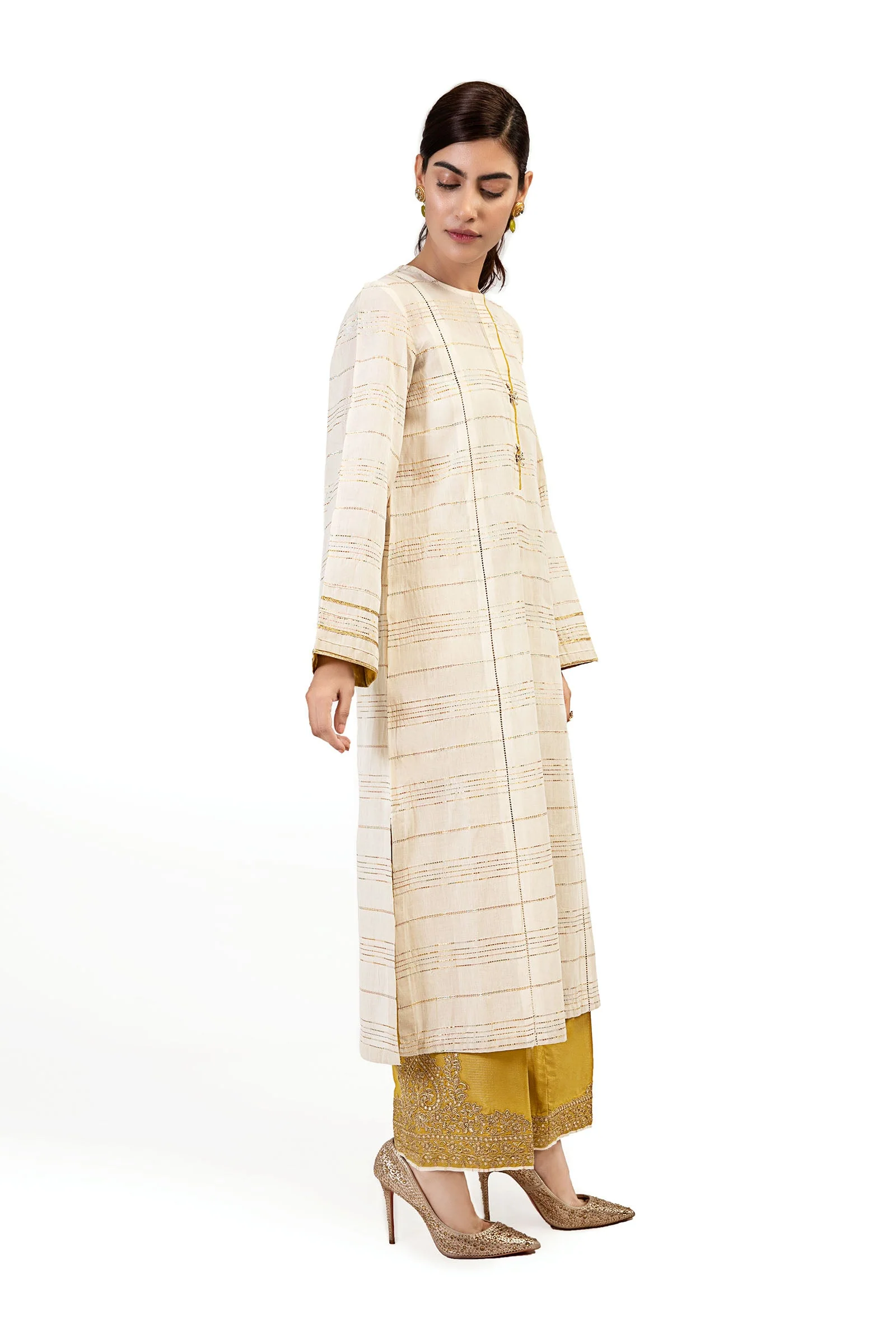 2 Pc Dyed Jacquard Suit | MB-F23-208 - Image 5