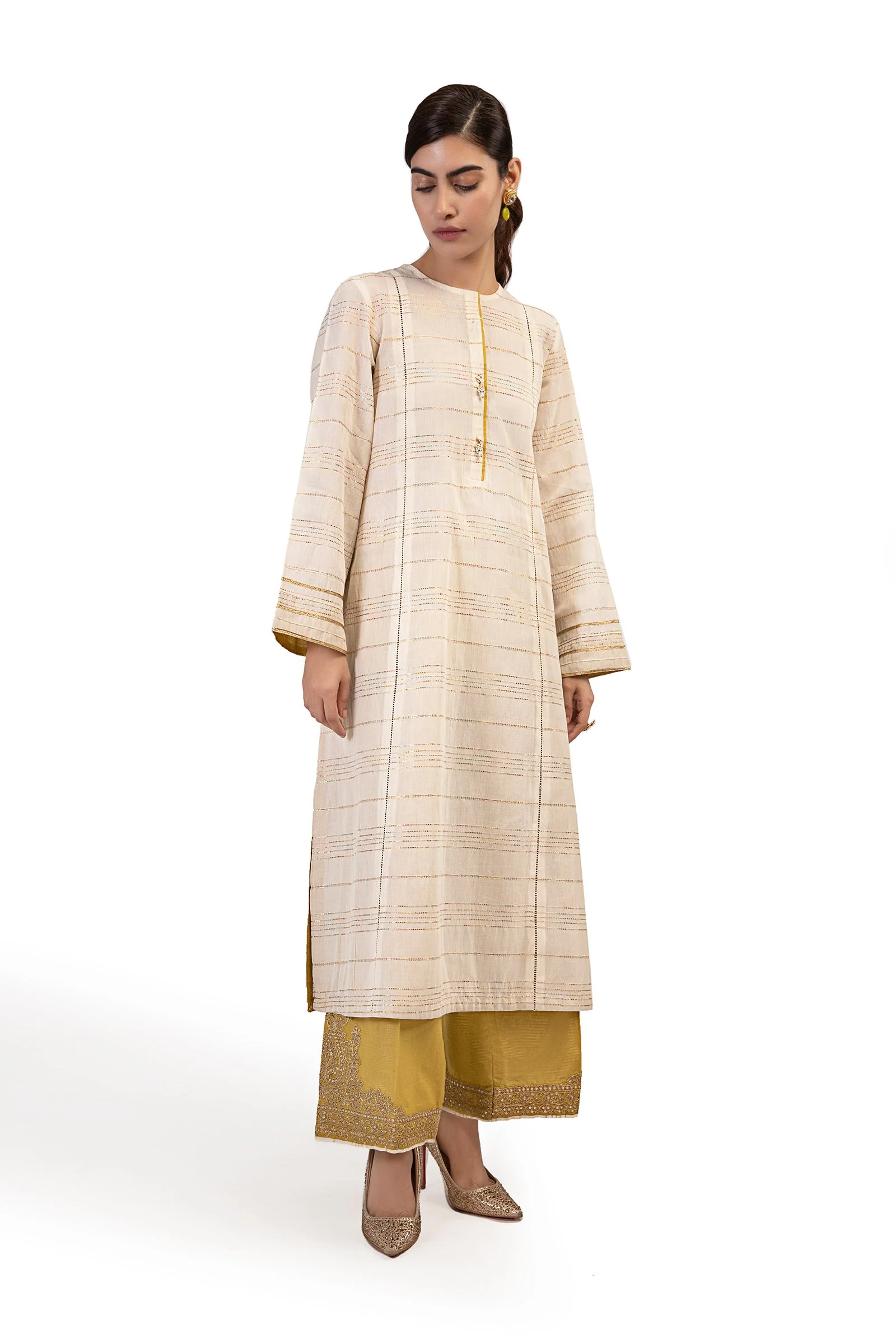 2 Pc Dyed Jacquard Suit | MB-F23-208 - Image 7
