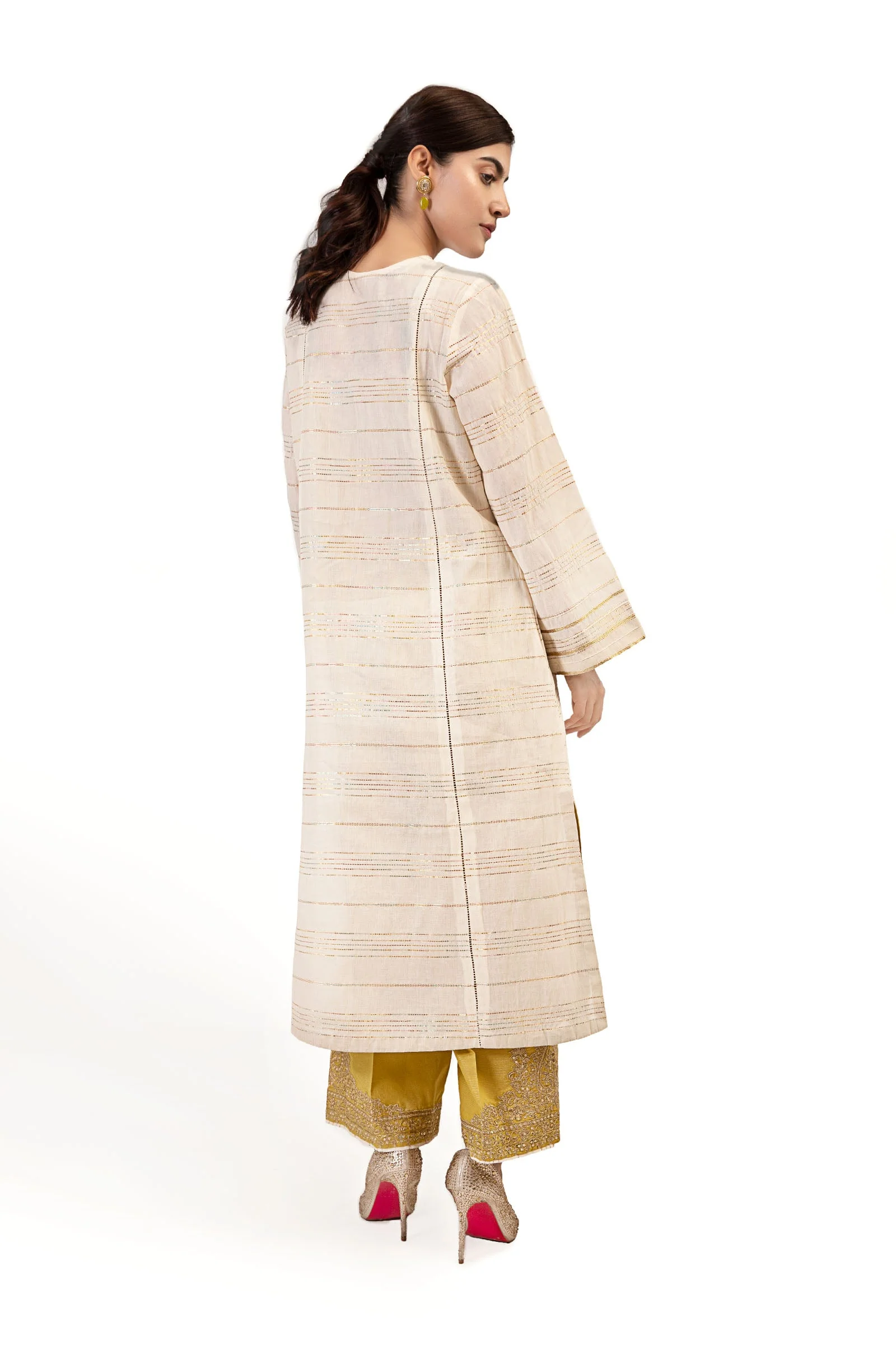 2 Pc Dyed Jacquard Suit | MB-F23-208 - Image 8