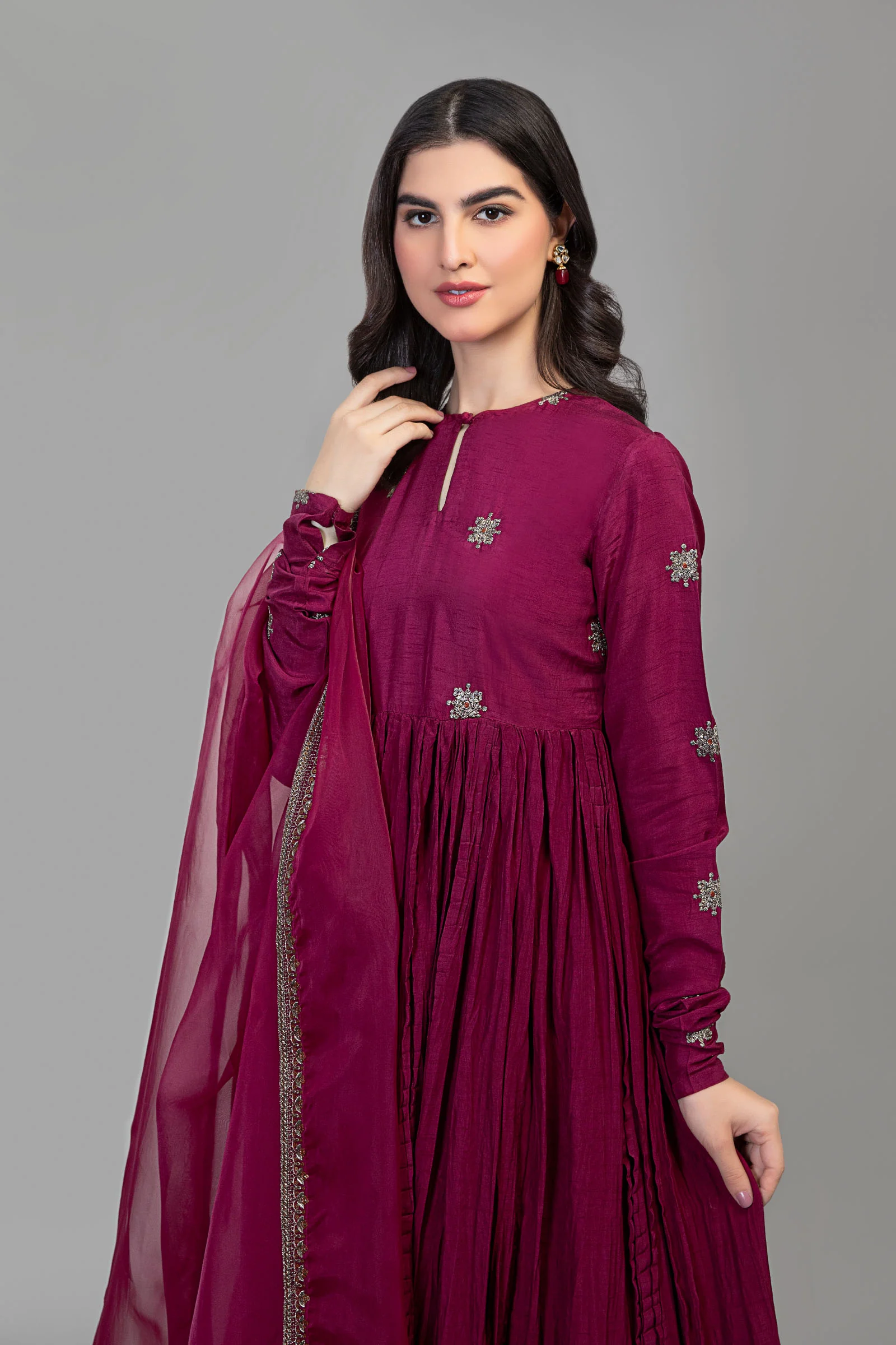 Shirt Magenta MB-F23-308 - Image 2