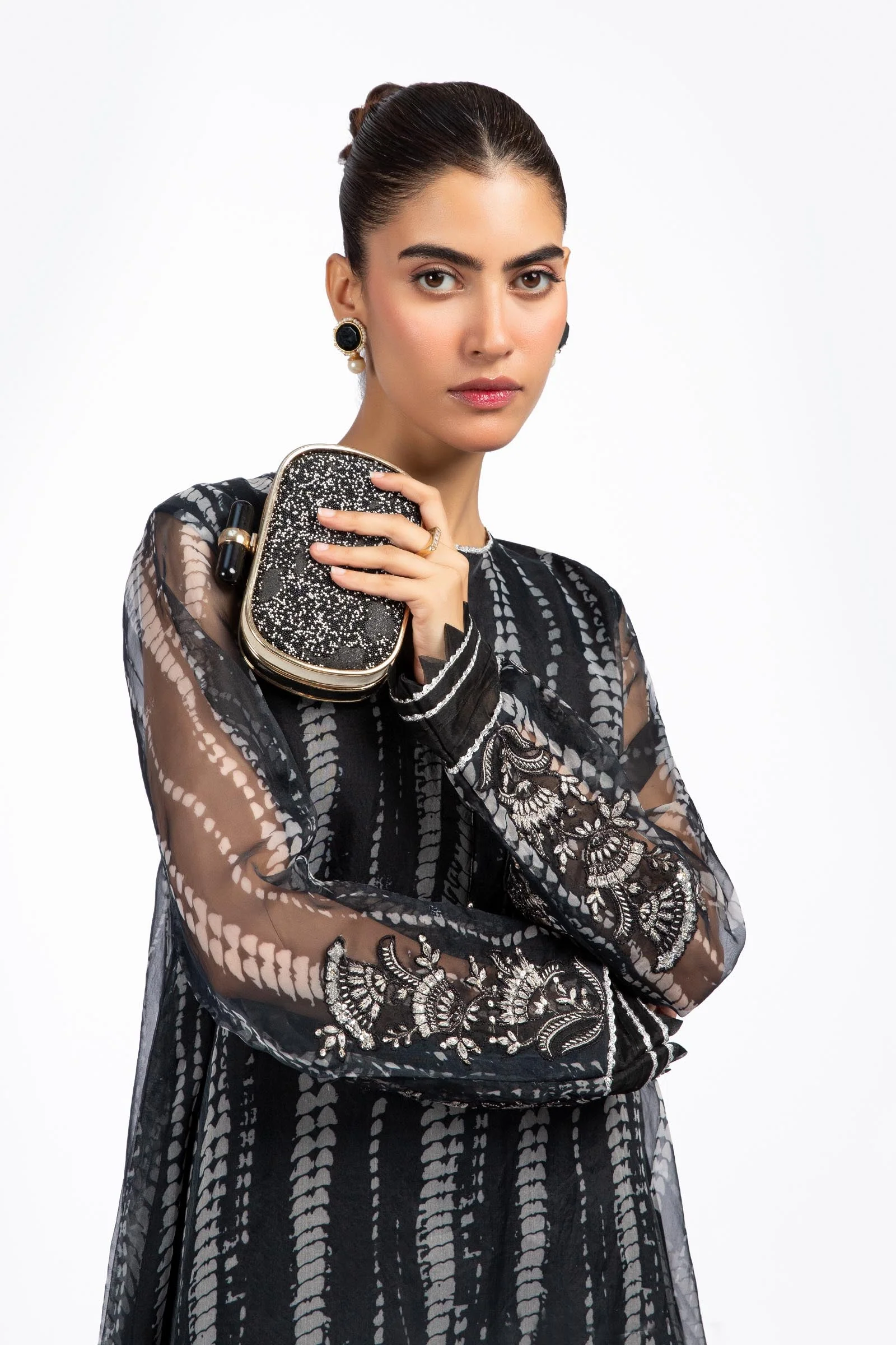 Dyed Organza Shirt | MB-F23-404 - Image 5