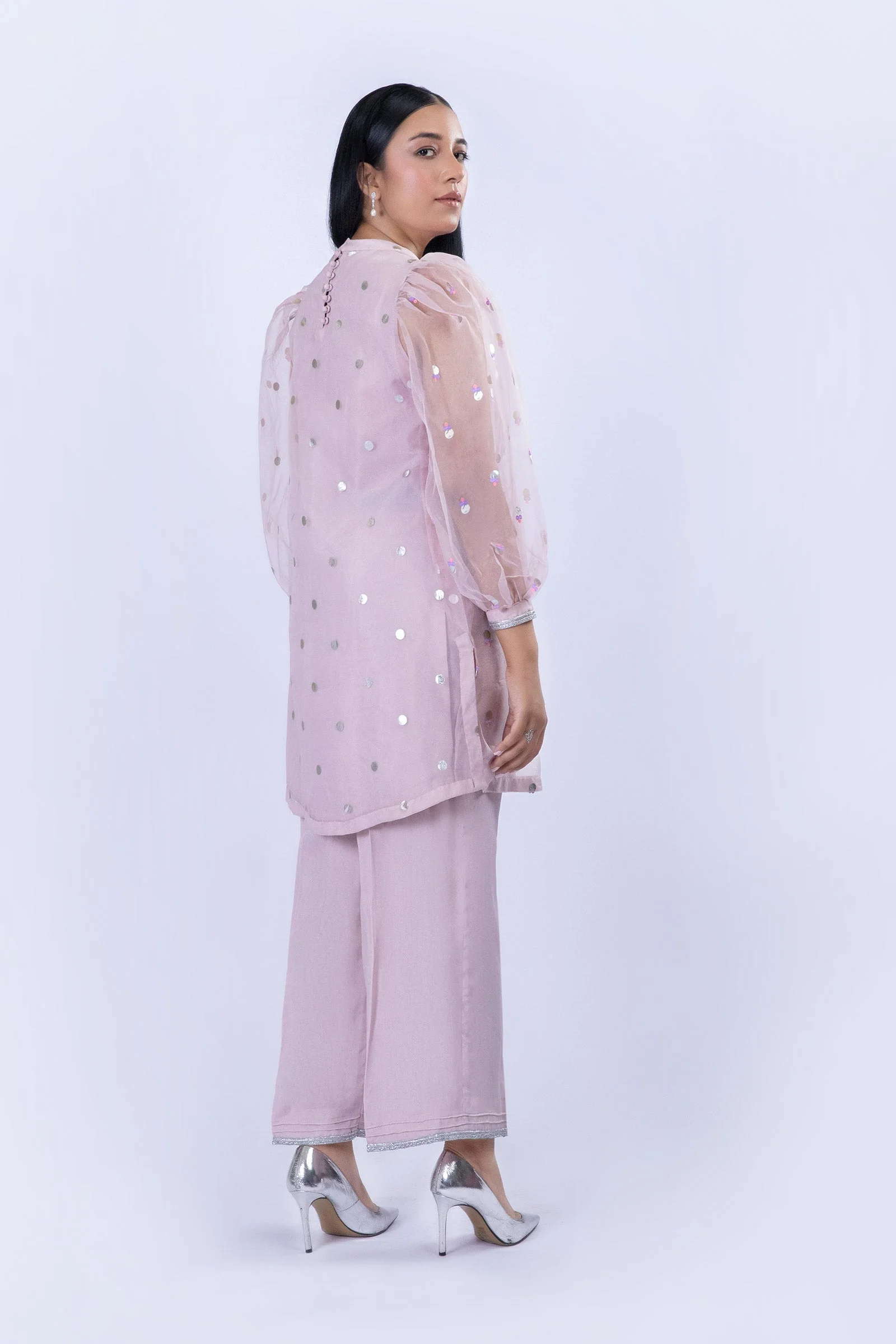2 Piece Shirt with Culottes pants - Image 4