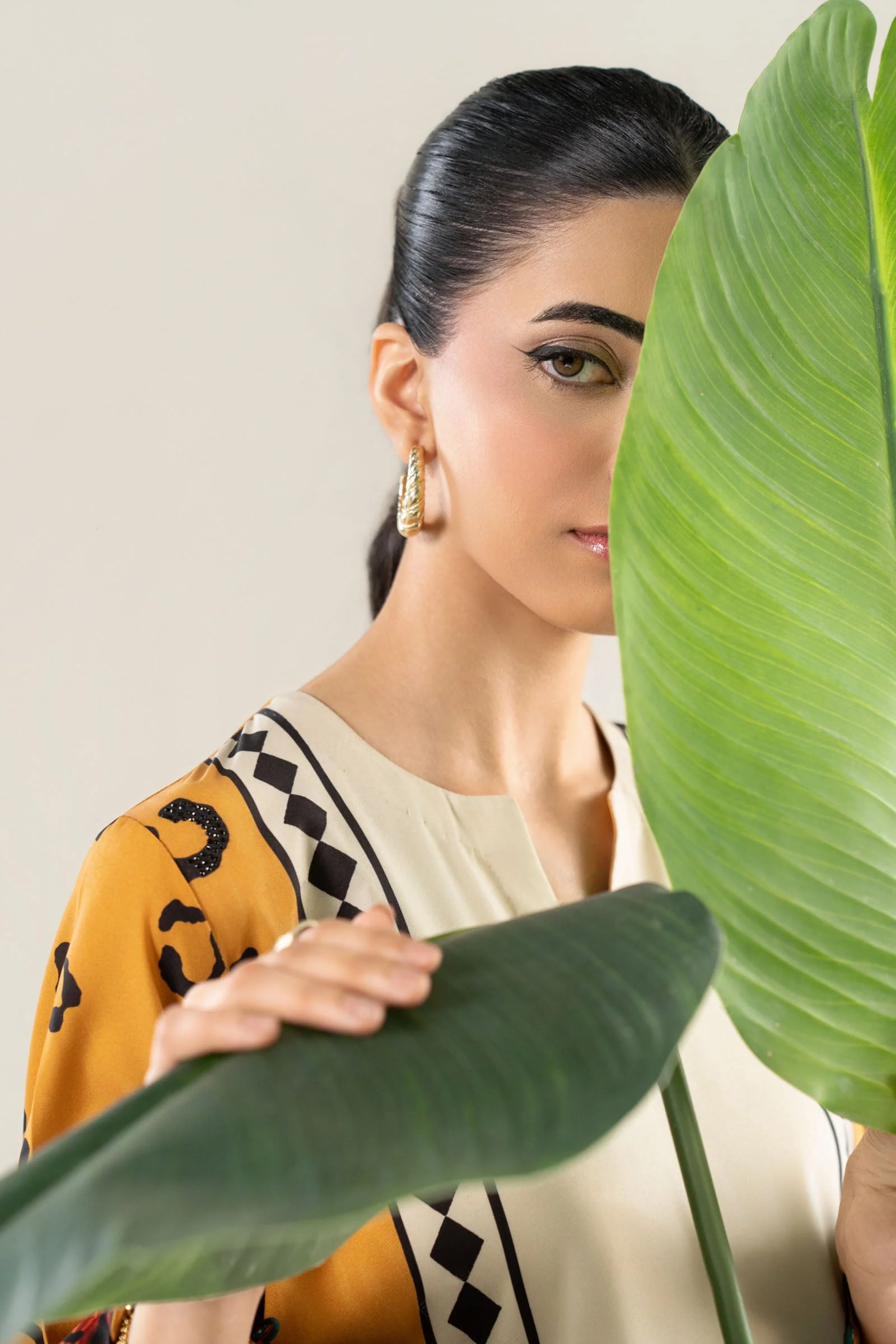 Printed Crepe Shirt - Image 2