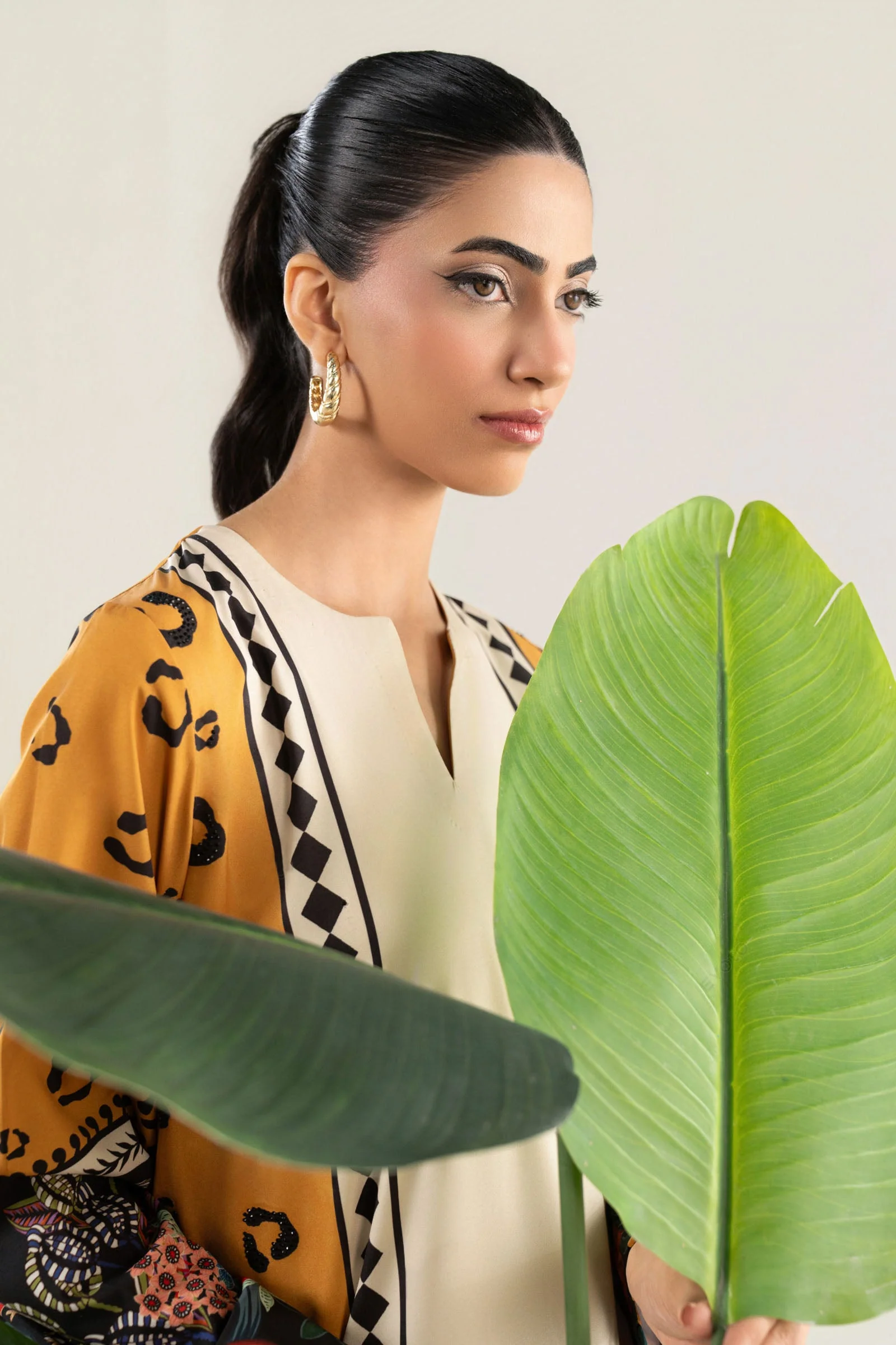 Printed Crepe Shirt - Image 3