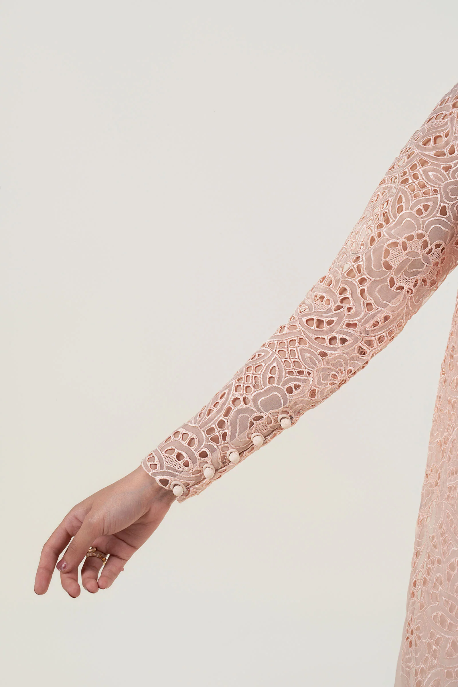 2 Pc Embroidered Organza Suit - Image 3