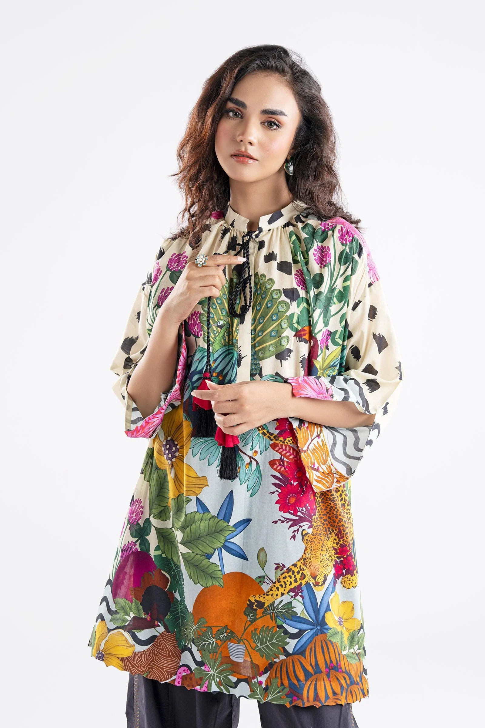 2 Pc Printed Lawn Suit