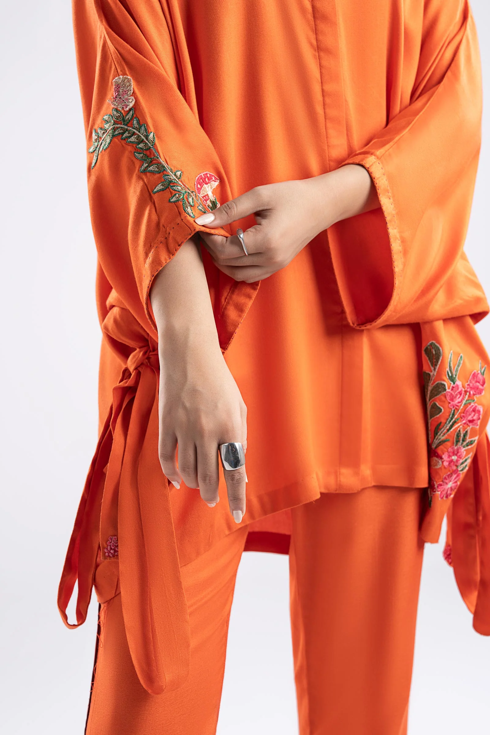 2 Pc Embroidered Twill Suit - Image 4