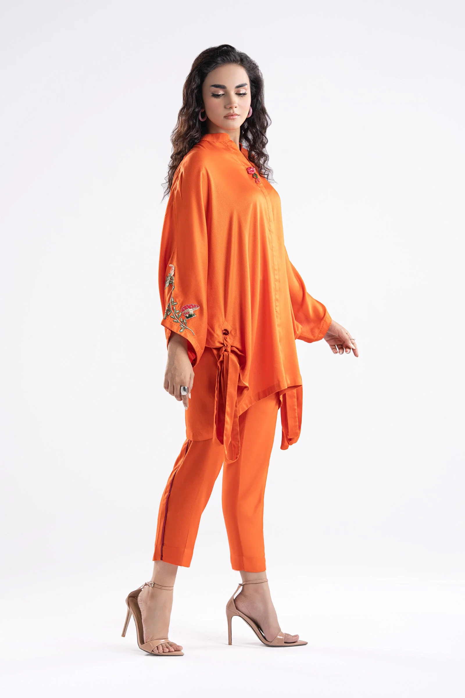 2 Pc Embroidered Twill Suit - Image 5
