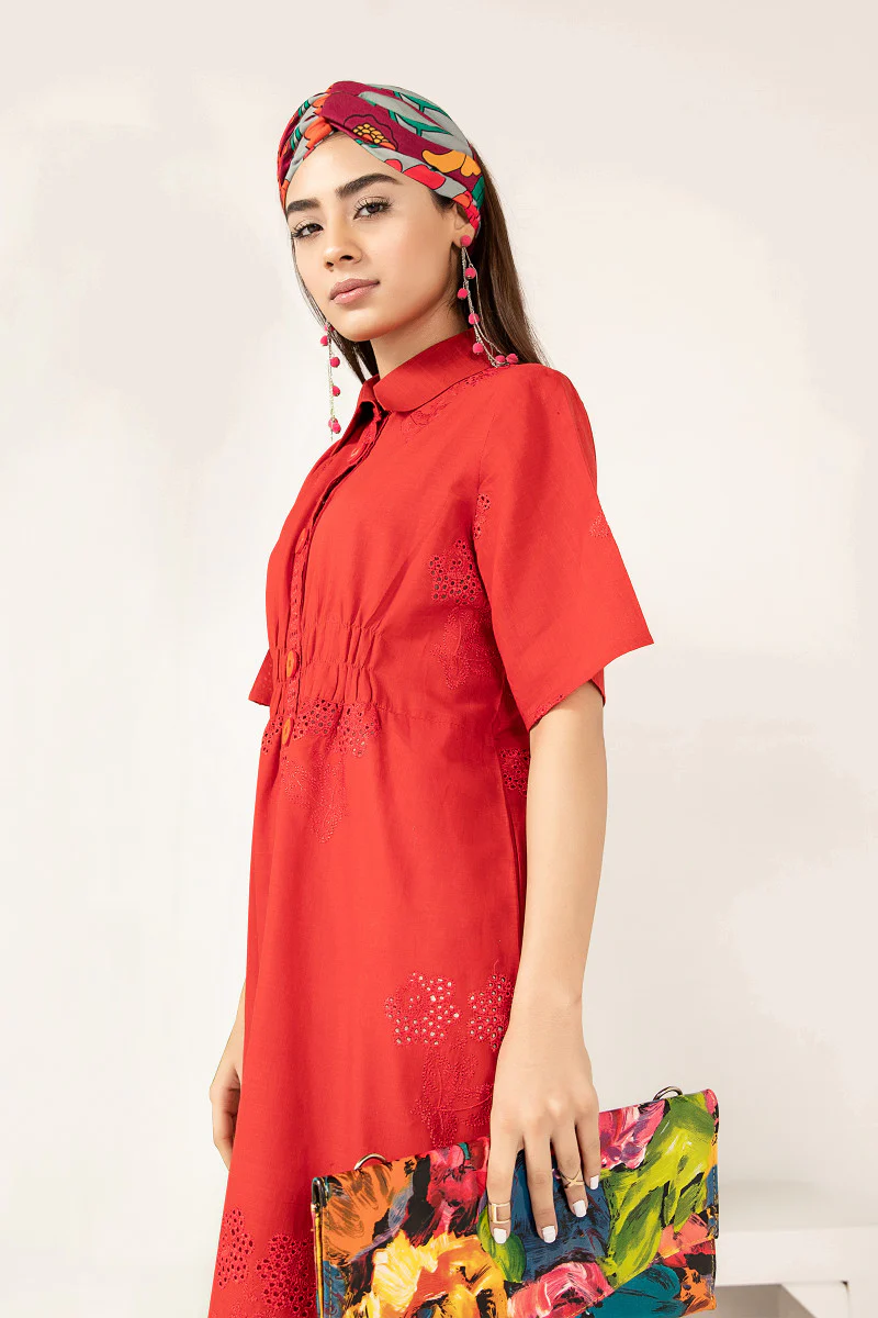 Shirt Red MB-SS21-08 - Image 3