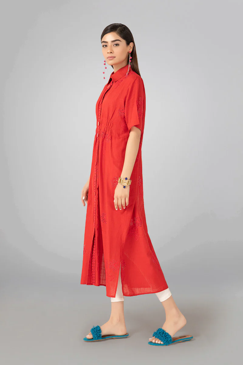 Shirt Red MB-SS21-08 - Image 4