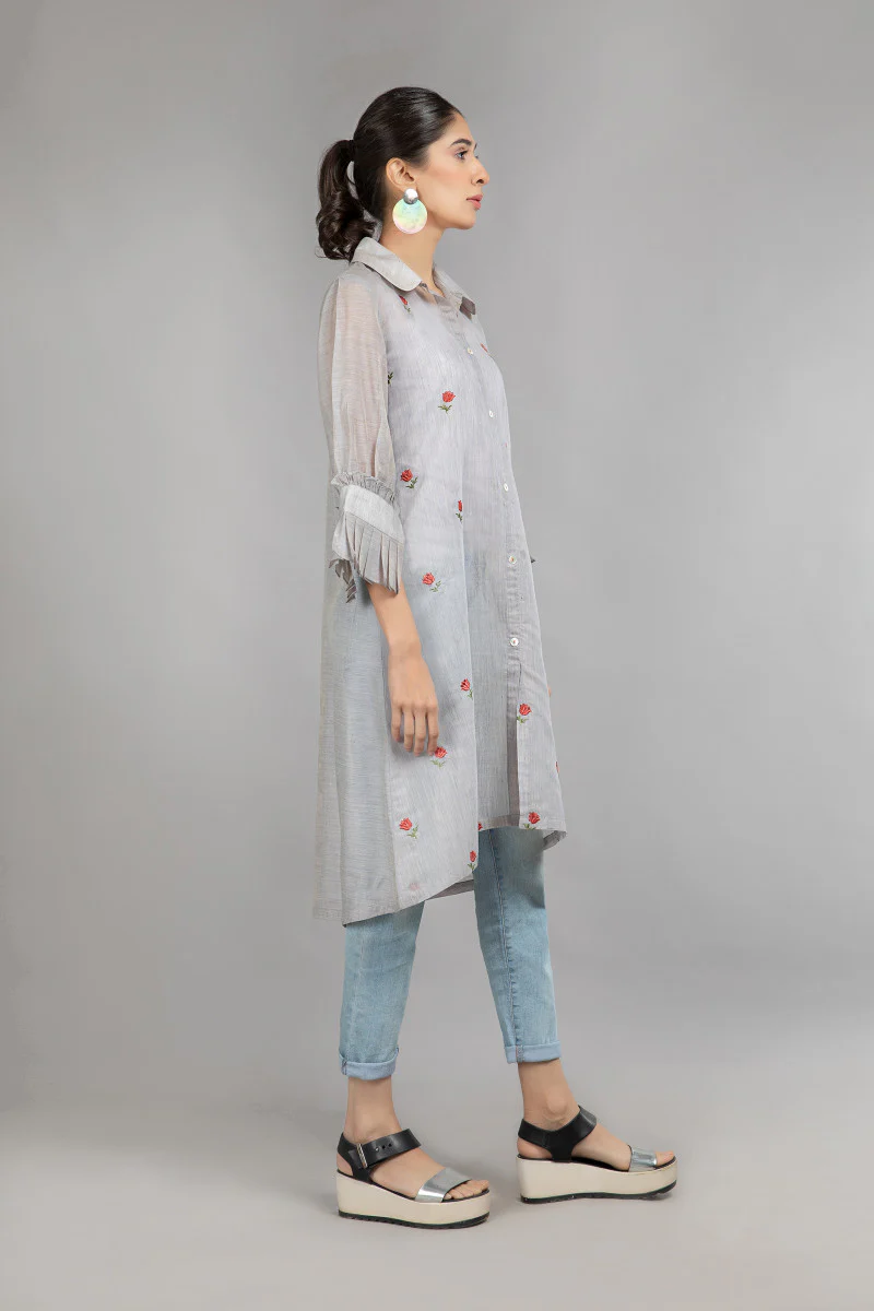 Shirt Grey MB-SS21-107 - Image 2
