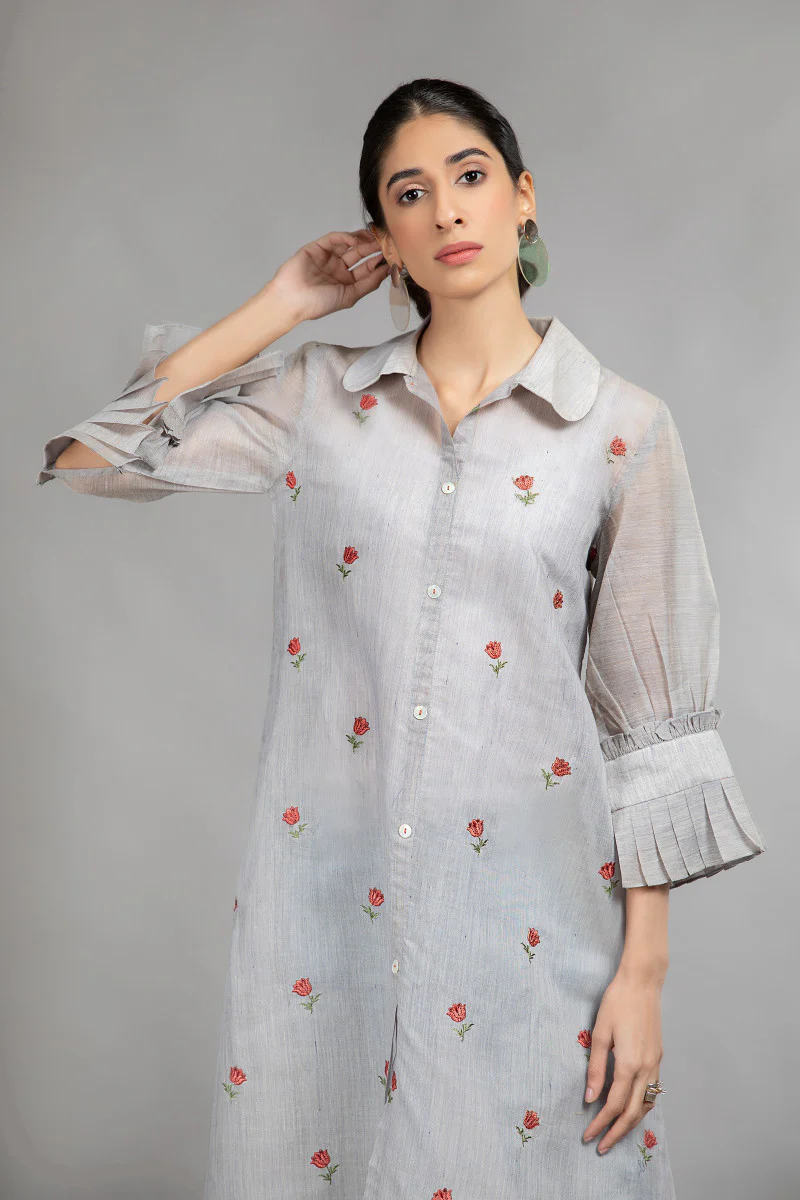Shirt Grey MB-SS21-107 - Image 4