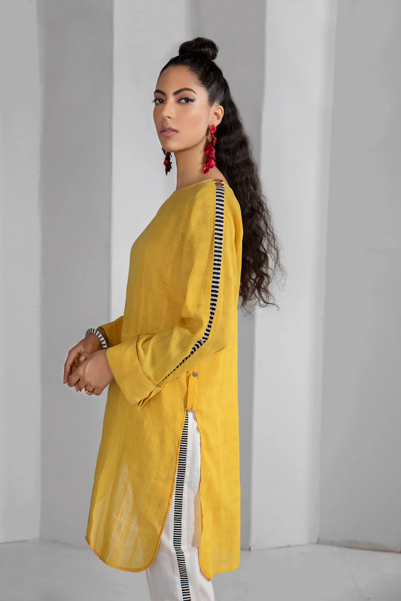 Shirt Yellow MB-SS21-118 - Image 4