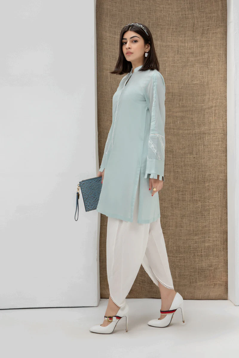 Shirt Ferozi MB-SS21-135 - Image 2
