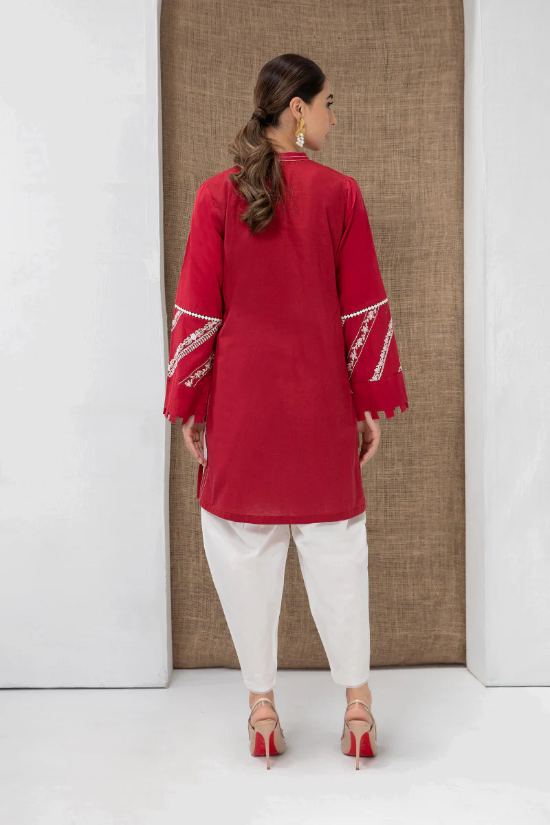 Shirt Maroon MB-SS21-135 - Image 3
