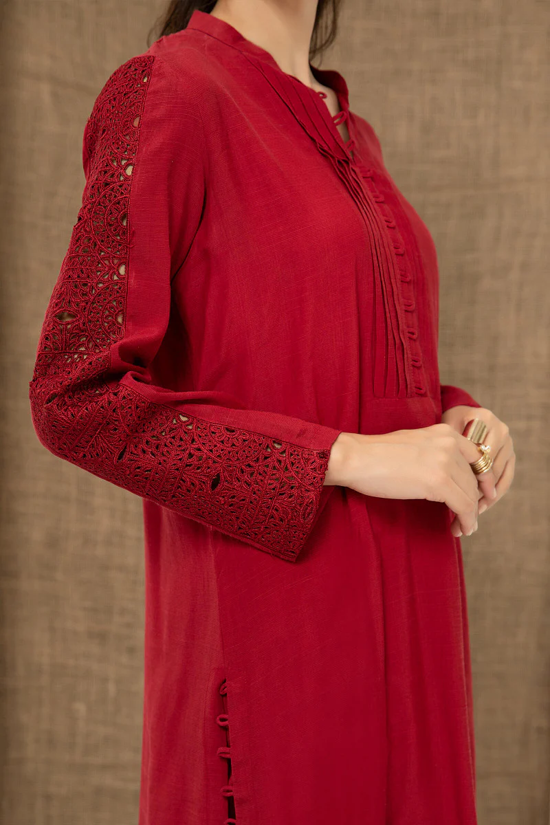 Shirt Red MB-SS21-145 - Image 4