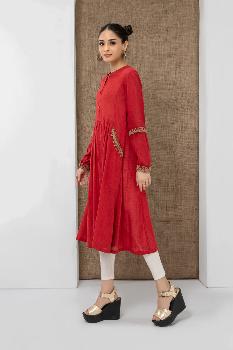 Shirt Red MB-SS21-156 - Image 3