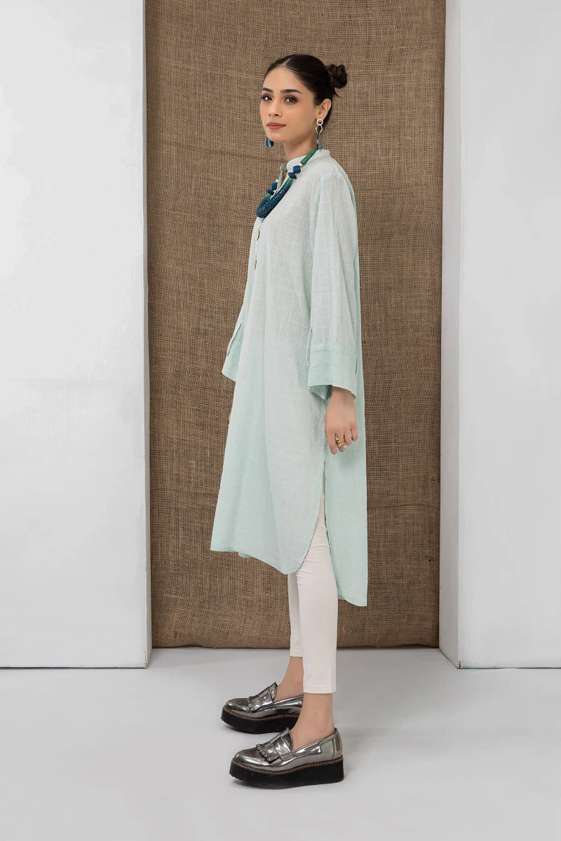 Shirt Ferozi MB-SS21-197 - Image 2