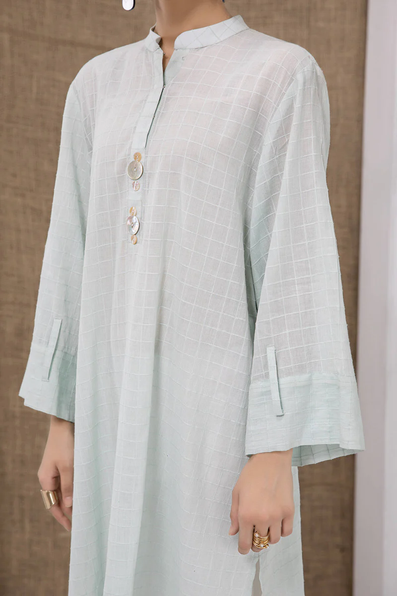Shirt Ferozi MB-SS21-197 - Image 4