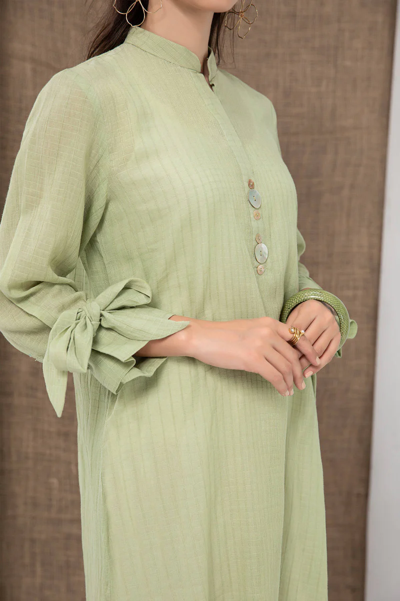 Shirt Green MB-SS21-197 - Image 4