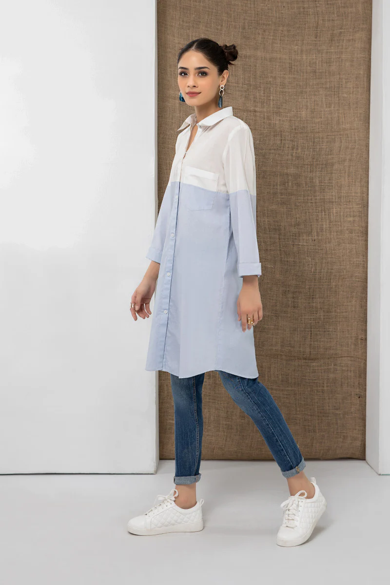 Shirt Blue MB-SS21-219 - Image 2
