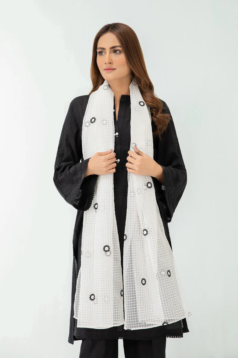 Scarf White MB-SS21-340 - Image 2