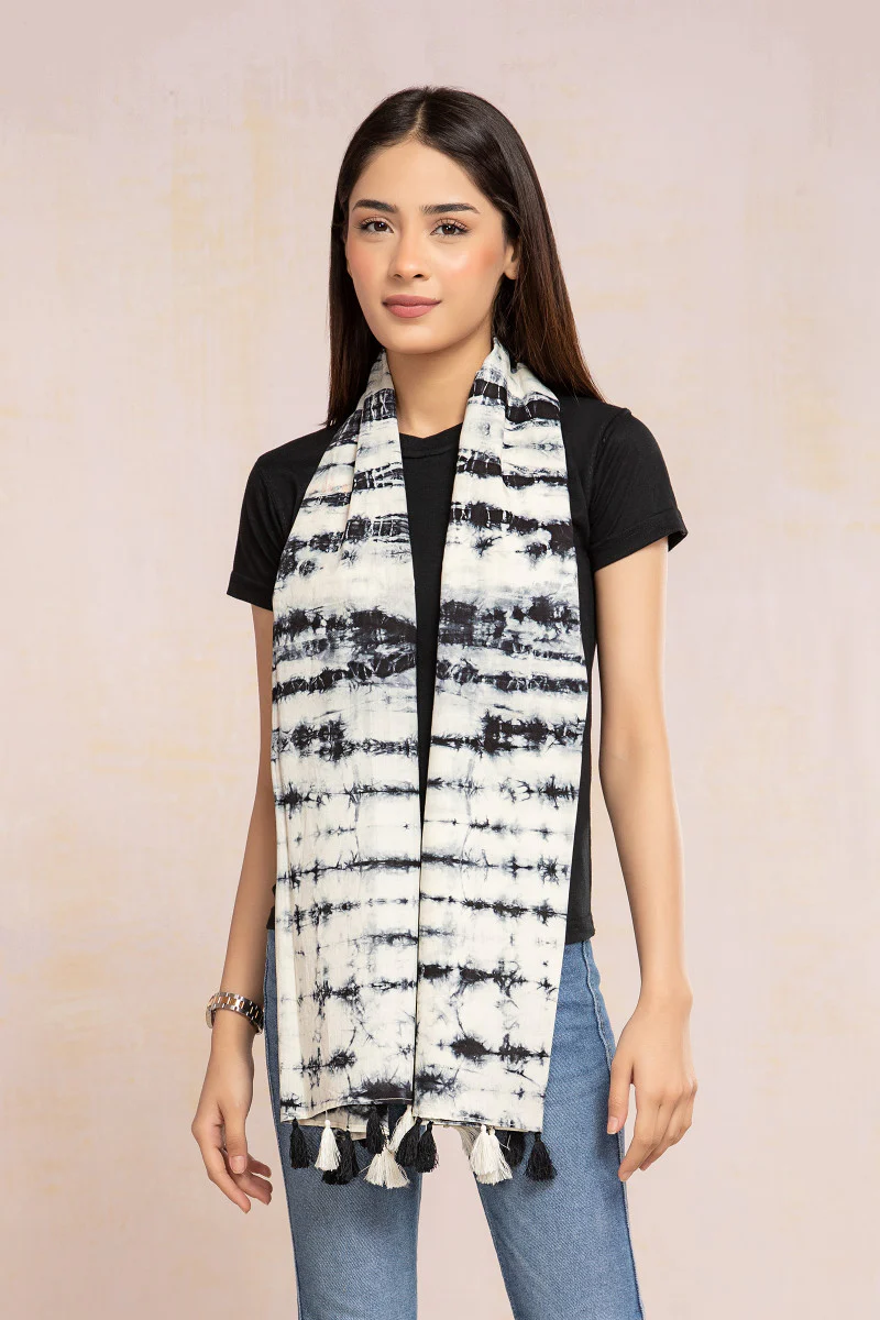 Scarf White MB-SS21-343 - Image 2