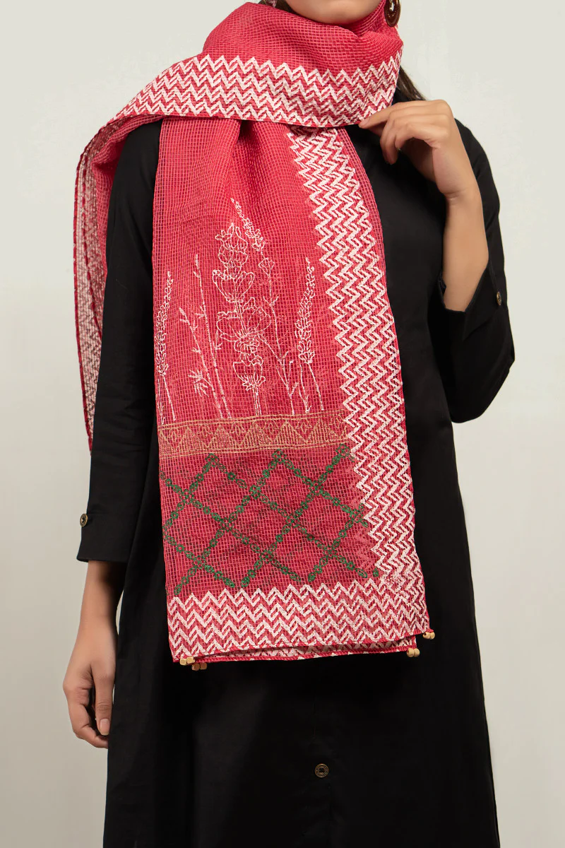 Scarf Pink MB-SS21-50 - Image 2
