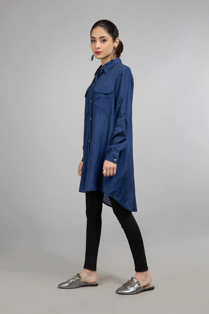 Shirt Blue MB-SS21-63 - Image 3