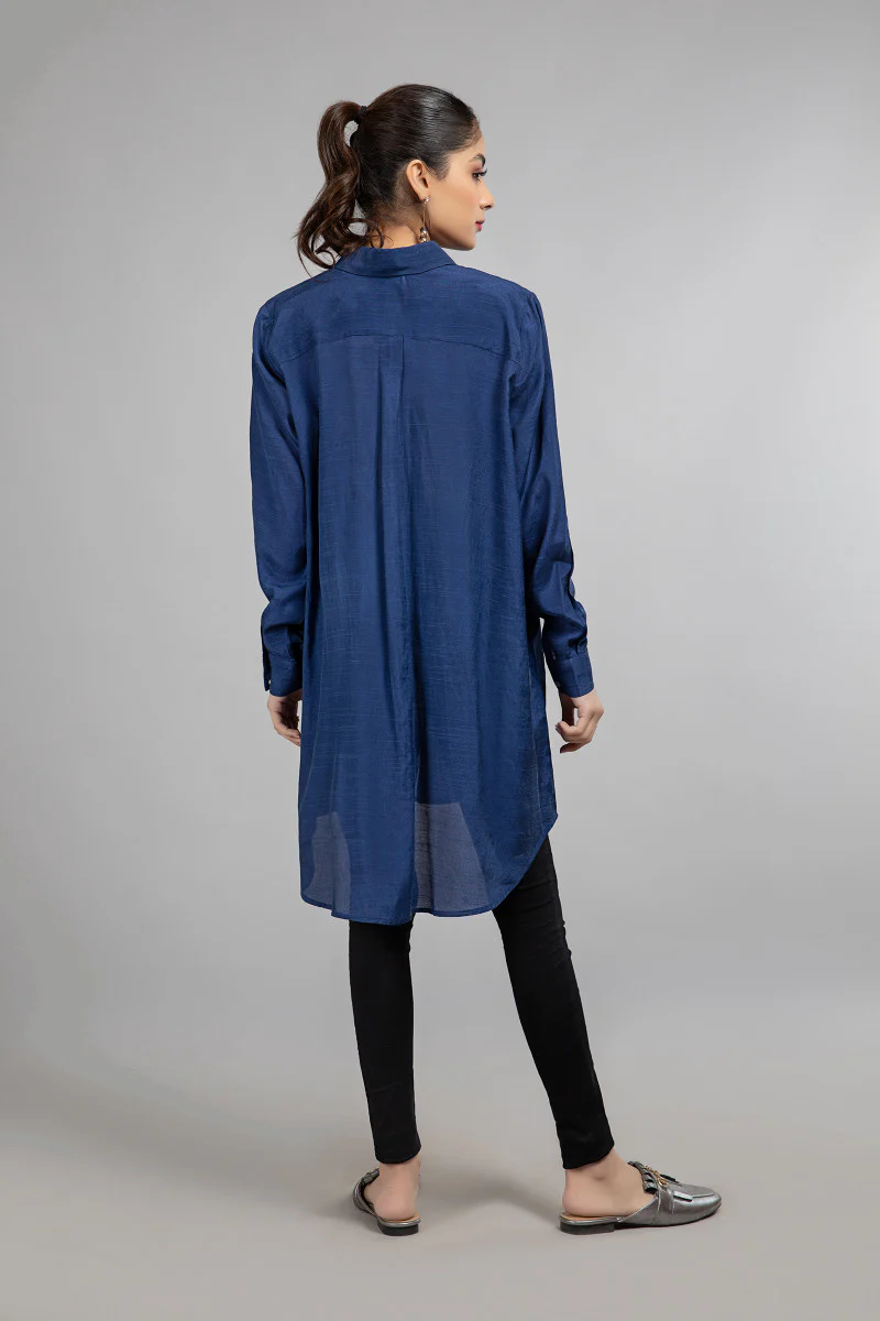 Shirt Blue MB-SS21-63 - Image 4