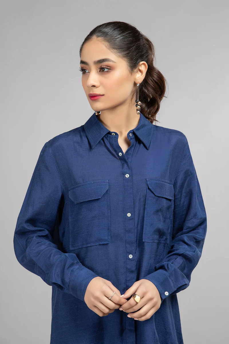 Shirt Blue MB-SS21-63 - Image 5