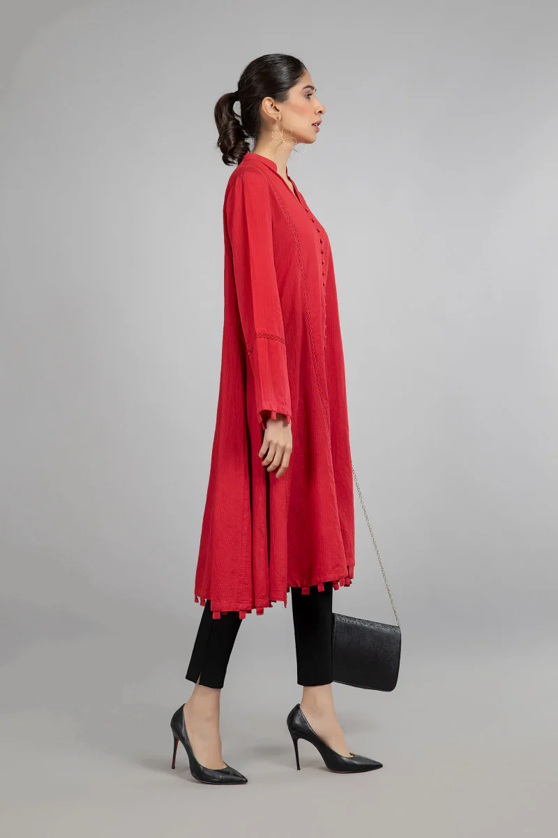 Shirt Red MB-SS21-74 - Image 2