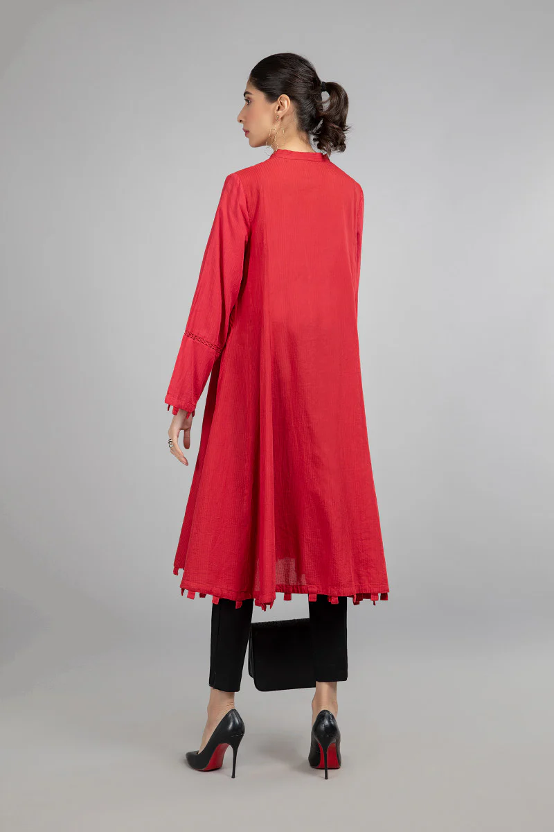 Shirt Red MB-SS21-74 - Image 3